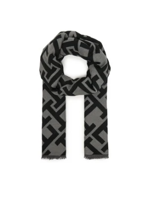 Tommy Hilfiger Szal Th Monogram Heavy Scarf AW0AW18051 Czarny
