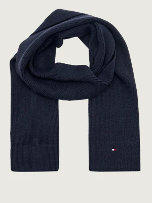 Tommy Hilfiger Szal | z dodatkiem wełny granatowy