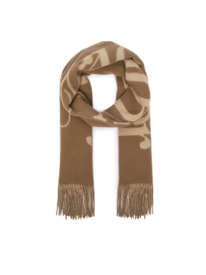 Tommy Hilfiger Szalik AW0AW19123 Beżowy ciemny
