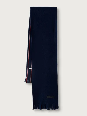 Tommy Hilfiger szalik męski wełniany granatowy