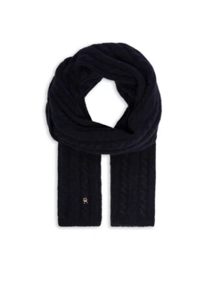 Tommy Hilfiger Szalik Timeless AW0AW16990 Granatowy