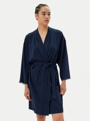 Tommy Hilfiger Szlafrok UW0UW05781 Granatowy