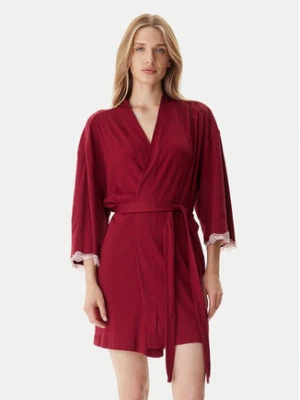 Tommy Hilfiger Szlafrok UW0UW06076 Czerwony