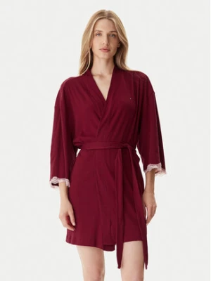 Tommy Hilfiger Szlafrok UW0UW06076 Czerwony