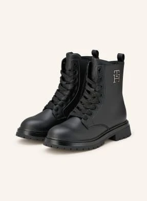 Tommy Hilfiger Sznurowane Buty schwarz