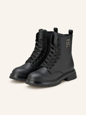 Tommy Hilfiger Sznurowane Buty schwarz
