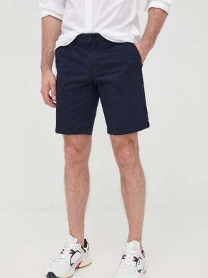Tommy Hilfiger szorty BROOKLYN 1985 męskie kolor granatowy MW0MW23563
