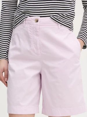 Tommy Hilfiger szorty chino damskie z bawełną