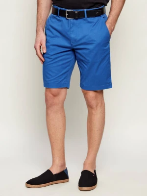 Tommy Hilfiger Szorty chino Denton | Slim Fit niebieski