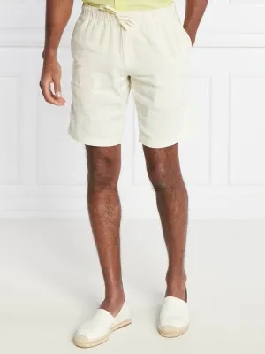 Tommy Hilfiger Szorty HARLEM | Tapered fit | z dodatkiem lnu