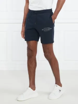 Tommy Hilfiger Szorty HILFIGER CURVE LOGO SWEATSHORT | Regular Fit