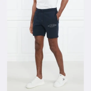 Tommy Hilfiger Szorty HILFIGER CURVE LOGO SWEATSHORT | Regular Fit