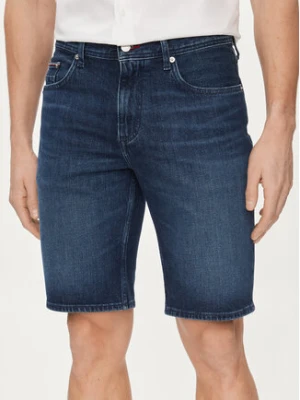 Zdjęcie produktu Tommy Hilfiger Szorty jeansowe Brooklyn MW0MW35176 Granatowy Straight Fit