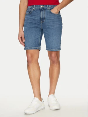 Tommy Hilfiger Szorty jeansowe Brooklyn MW0MW39194 Niebieski Slim Fit