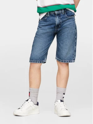 Tommy Hilfiger Szorty jeansowe Modern KB0KB08848 D Niebieski Regular Fit