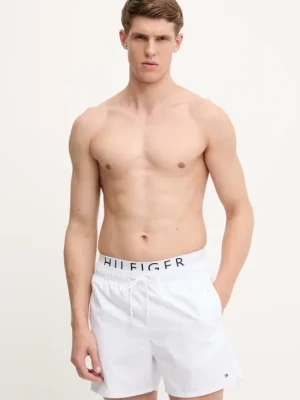 Tommy Hilfiger szorty kąpielowe kolor biały UM0UM03489