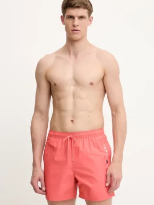 Tommy Hilfiger szorty kąpielowe kolor czerwony