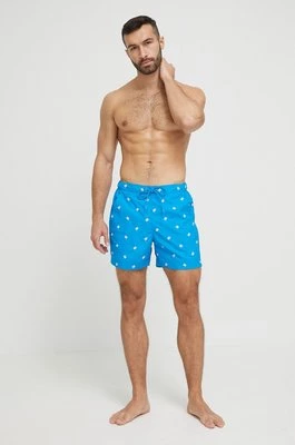 Tommy Hilfiger szorty kąpielowe kolor niebieski