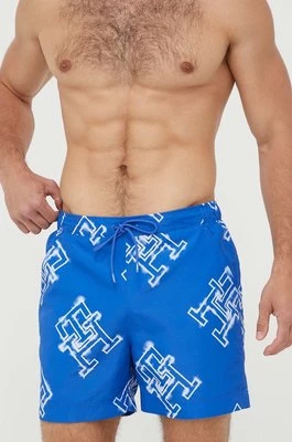 Tommy Hilfiger szorty kąpielowe kolor niebieski UM0UM02846