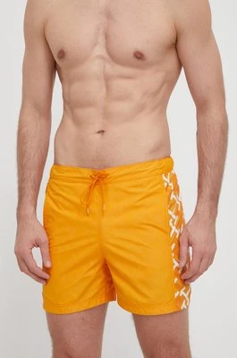 Tommy Hilfiger szorty kąpielowe kolor pomarańczowy UM0UM03211