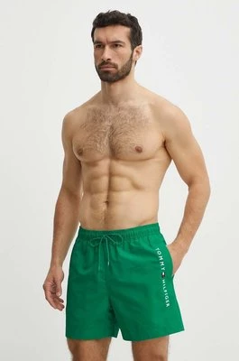 Tommy Hilfiger szorty kąpielowe kolor zielony UM0UM03258