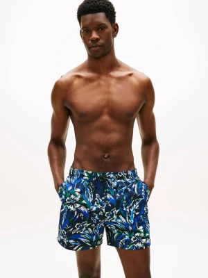 Tommy Hilfiger Szorty kąpielowe | Regular Fit granatowy
