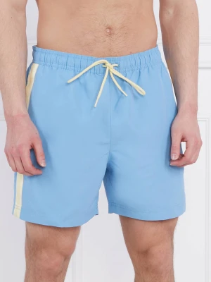 Tommy Hilfiger Szorty kąpielowe | Slim Fit błękitny