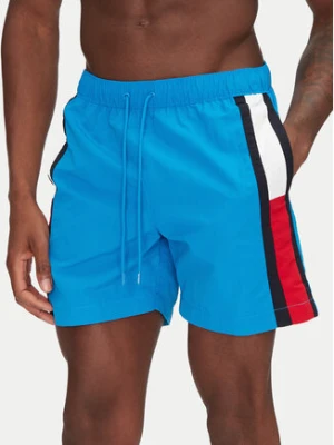 Tommy Hilfiger Szorty kąpielowe UM0UM02730 Niebieski Regular Fit