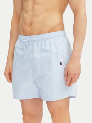 Tommy Hilfiger Szorty kąpielowe UM0UM03258 Błękitny Regular Fit