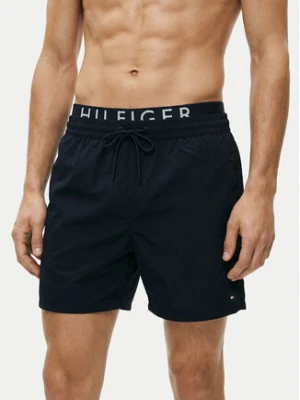 Tommy Hilfiger Szorty kąpielowe UM0UM03749 Granatowy Regular Fit