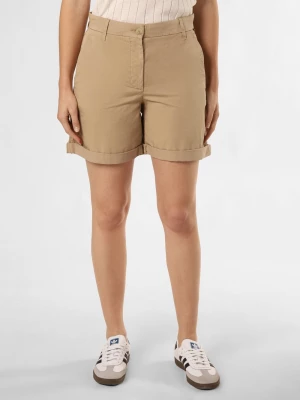 Tommy Hilfiger Szorty Kobiety Bawełna beżowy jednolity,