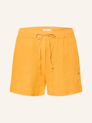 Tommy Hilfiger Szorty Lniane blau