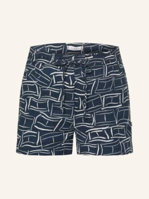 Tommy Hilfiger Szorty Lniane blau