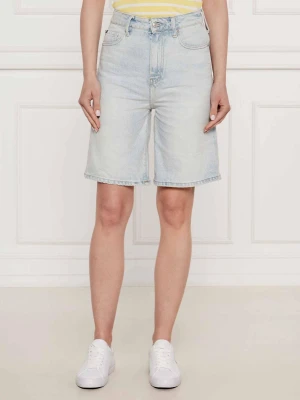 Tommy Hilfiger Jeansowe bermudy | Loose fit błękitny