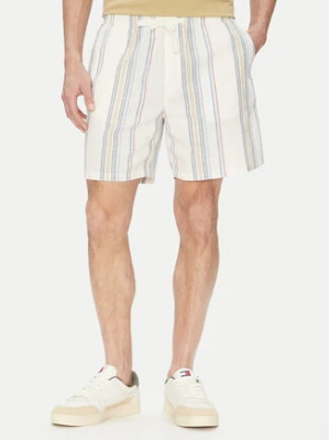 Tommy Hilfiger Szorty materiałowe DM0DM21948 Écru Regular Fit