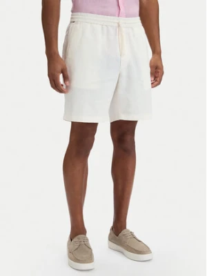 Tommy Hilfiger Szorty materiałowe Dover MW0MW44358 Biały Regular Fit
