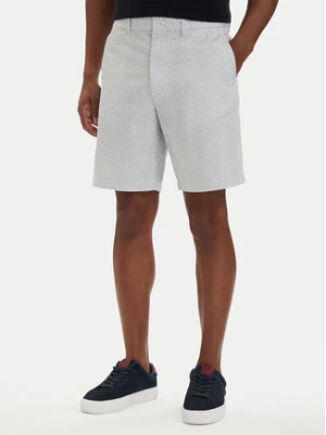 Tommy Hilfiger Szorty materiałowe Dover Print MW0MW42353 Biały Slim Fit