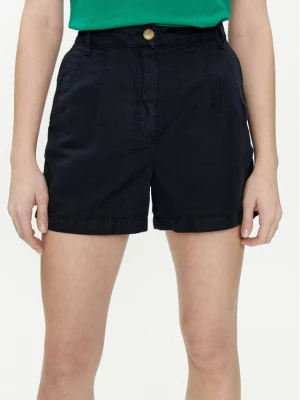Tommy Hilfiger Szorty materiałowe WW0WW41603 Granatowy Relaxed Fit