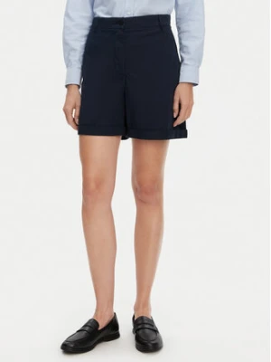 Tommy Hilfiger Szorty materiałowe WW0WW42457 Granatowy Regular Fit