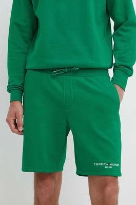 Tommy Hilfiger szorty męskie kolor zielony MW0MW34201