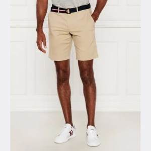 Tommy Hilfiger Szorty + pasek Brooklyn | Slim Fit