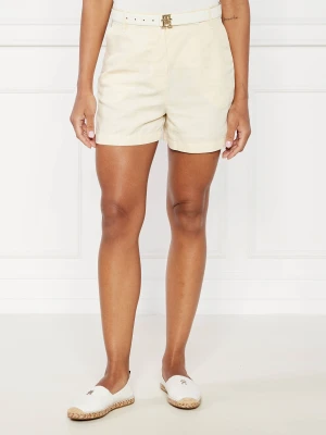 Tommy Hilfiger Szorty | Relaxed fit | z dodatkiem lnu
