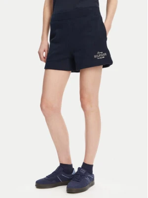 Tommy Hilfiger Szorty sportowe WW0WW45518 Granatowy Regular Fit