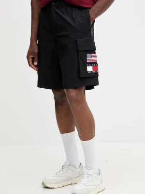 Tommy Hilfiger szorty x SAIL GP męskie kolor czarny MW0MW41414