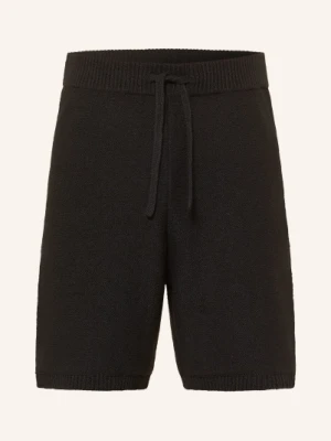 Tommy Hilfiger Szorty Z Dzianiny schwarz CZARNY