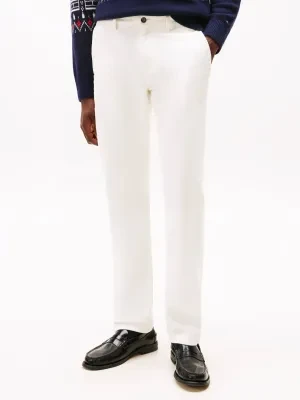 Tommy Hilfiger Sztruksowe spodnie chino DENTON | Straight fit