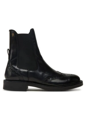 Tommy Hilfiger Sztyblety Brogue Boot FW0FW09151 Czarny