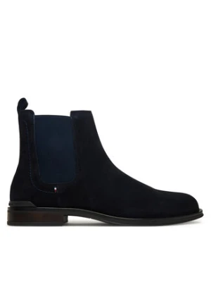Tommy Hilfiger Sztyblety Corporate FM0FM05580 Granatowy