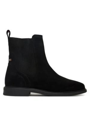 Tommy Hilfiger Sztyblety Flag Boot FW0FW08780 Czarny