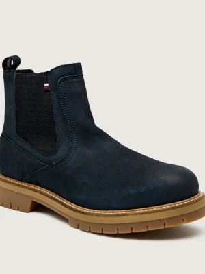 Tommy Hilfiger Sztyblety FLEX CHELSEA | zamsz